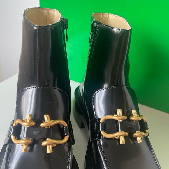 Bottega Veneta Black Ankle Boots NWT - Picture 5 of 14